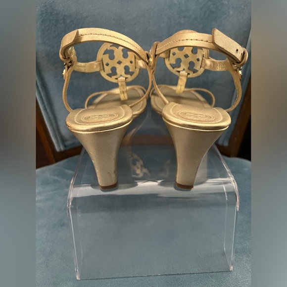 Tory Burch Miller 60mm Metallic Wedge - Picture 5 of 7